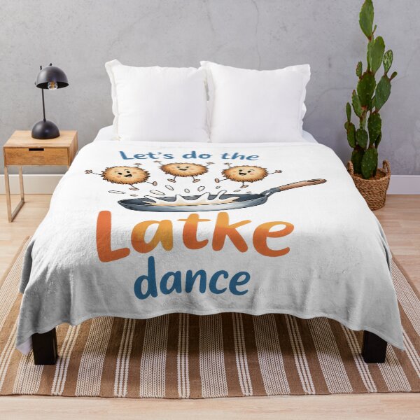 Item preview, Let's Do the Latke Dance Hanukkah designed and sold by ValerieRodrigue.