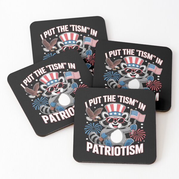 Item preview, I Put The Tism in Patriotism Athletic Eagle designed and sold by Rotasiin.