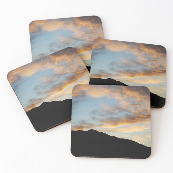 Item preview, Sunrise Over Mt Bogong Silhouette designed and sold by Joy Watson - Natural Light Photography .