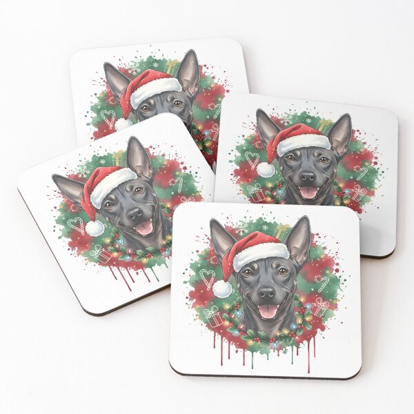 Item preview, Xoloitzcuintli | Christmas Colorful Watercolor Design #1 designed and sold by MatsurexDesigns.