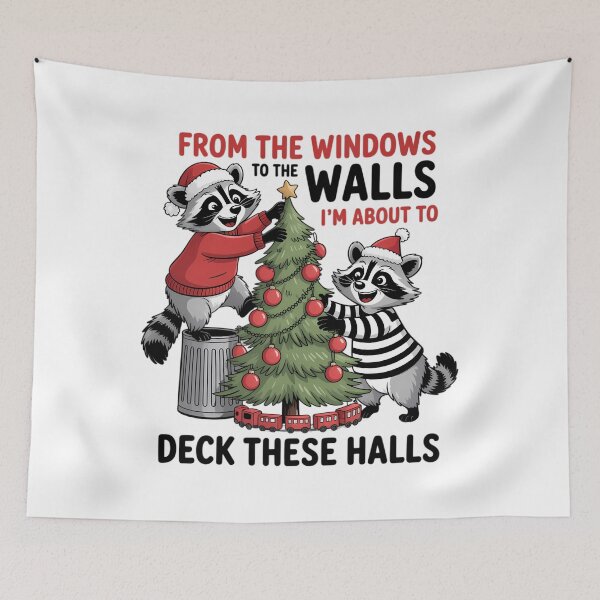 Item preview, from The Windows to The Walls I'm About to Deck These Halls designed and sold by ValerieRodrigue.