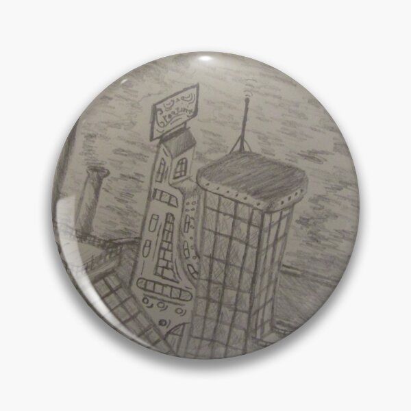Item preview, Future City sketch designed and sold by AnArtistAtWork.