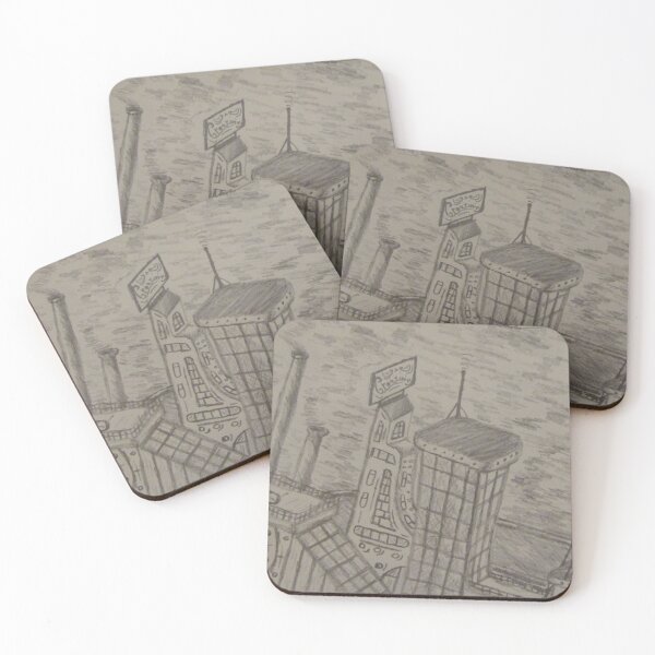 Item preview, Future City sketch designed and sold by AnArtistAtWork.