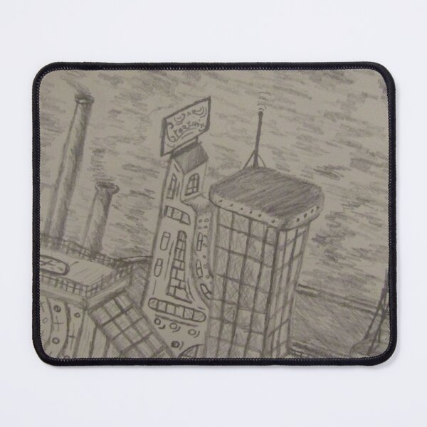 Item preview, Future City sketch designed and sold by AnArtistAtWork.