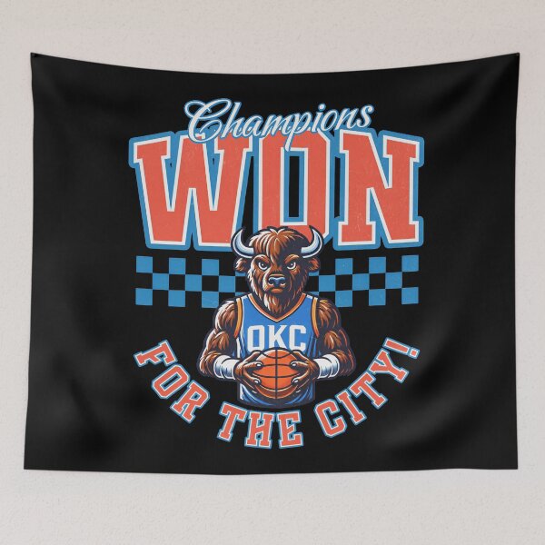 Artikelvorschau, OKC Basketball Champions 2025 PNG, Sofort-Download, Sieg für die Stadt entworfen und verkauft von Denenberg Jardel.
