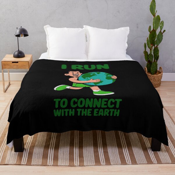 Item preview, I Run to Connect with the Earth Eco Runner designed and sold by Rotasiin.