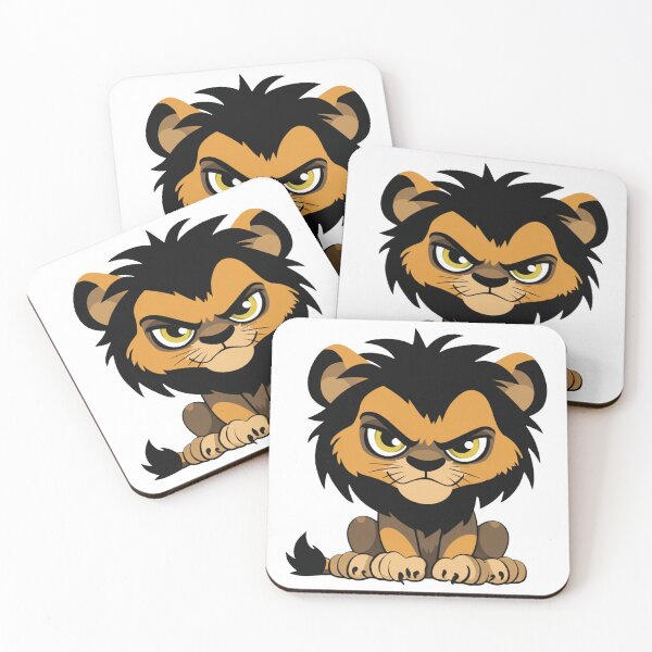 Item preview, Fierce Cute Lion designed and sold by EastEndTownie.