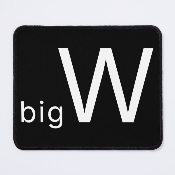 Item preview, big W designed and sold by R-A Designs.