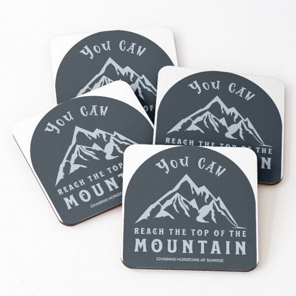 Item preview, Reach the Top of the Mountain – Motivational Adventure Design designed and sold by B-Space.