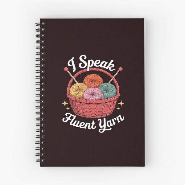 Item preview, I Speak Fluent Yarn, Yarn Lover, Crocheter, Knitter Fun designed and sold by Rotasiin.