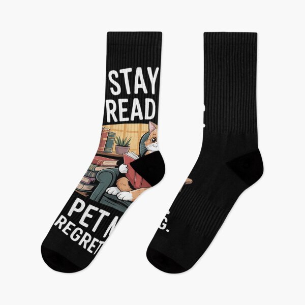 Item preview, I Stay Home I Read Books I Pet MyCat I RegretNothing designed and sold by Rotasiin.