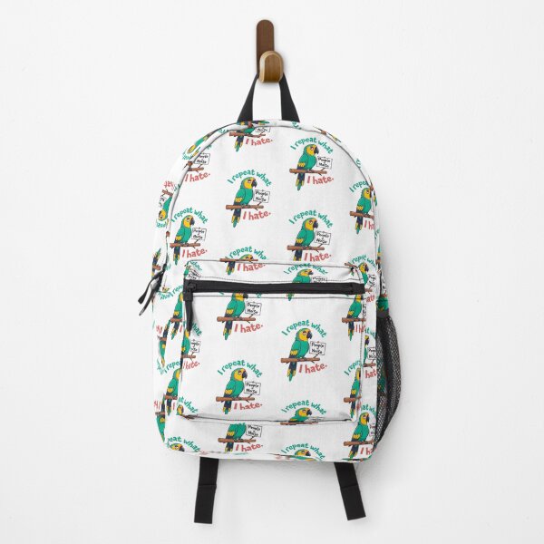Item preview, I Repeat What People = Noise I Hate – Funny Parrot T-Shirt designed and sold by ZyricZyric.