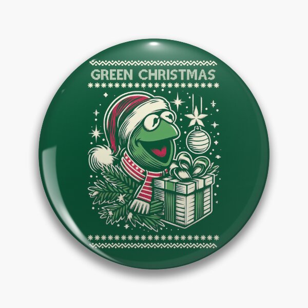 Item preview, Green Christmas – Festive Cute Frog designed and sold by Scaryzz.