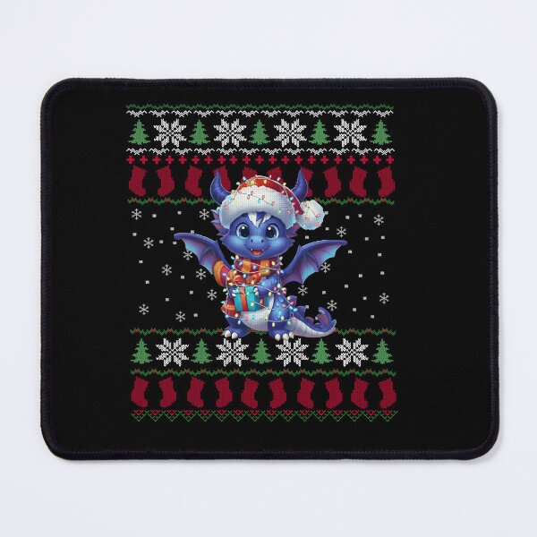 Item preview, Cute Christmas Dragon Ugly Sweater T-Shirt designed and sold by TinaMDedrick.