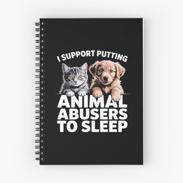 Item preview, I Support Putting Animal Abusers To Sleep designed and sold by LinlinsDemons.