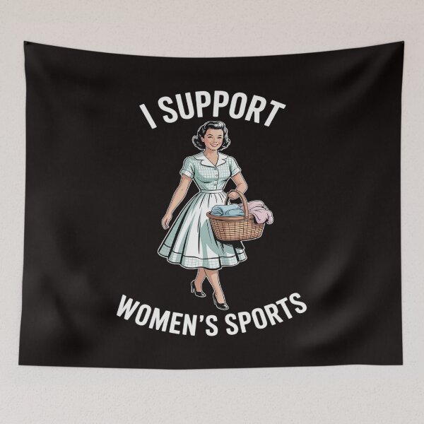 Item preview, I Support Women's Sports Funny Do Housework designed and sold by LinlinsDemons.