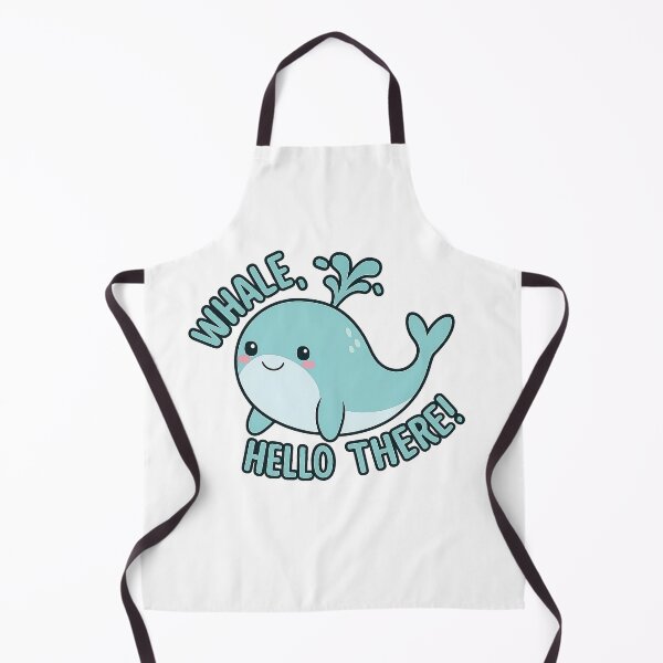 Item preview, Whale Hello There Cute Pun Design designed and sold by Endorphin Ink.