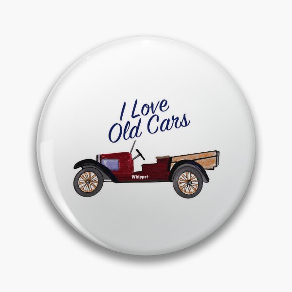 Item preview, I Love Old Cars Whippet Art - Red designed and sold by Michael van der Hoorn.