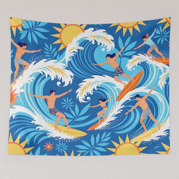 Item preview, Hawaiian Surfer in the Sun Background designed and sold by Sharon Schwalbe.