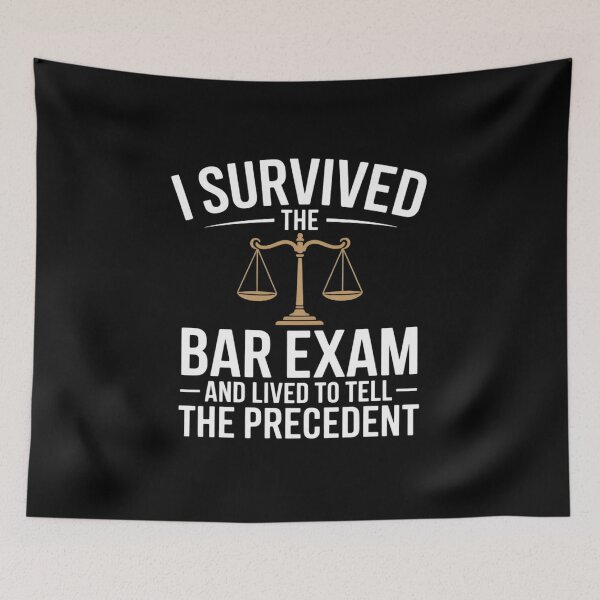 Item preview, I Survived Bar Exam Lawyer Proud Achievement designed and sold by LinlinsDemons.