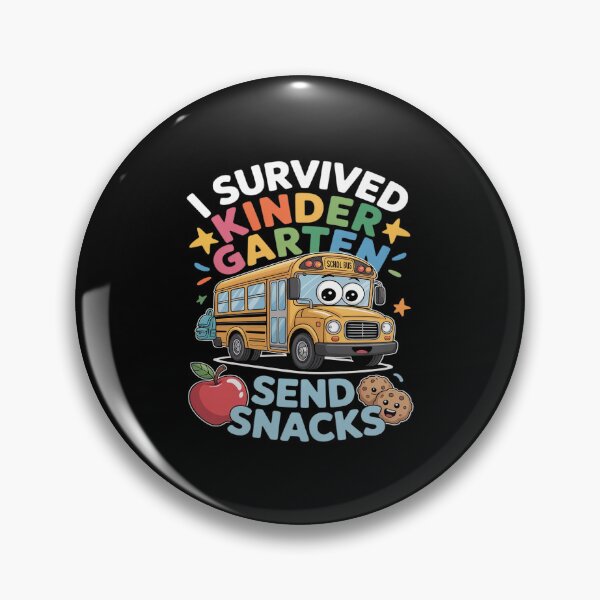 Item preview, I Survived Kindergarten Send Snacks Funny Back to School designed and sold by LinlinsDemons.
