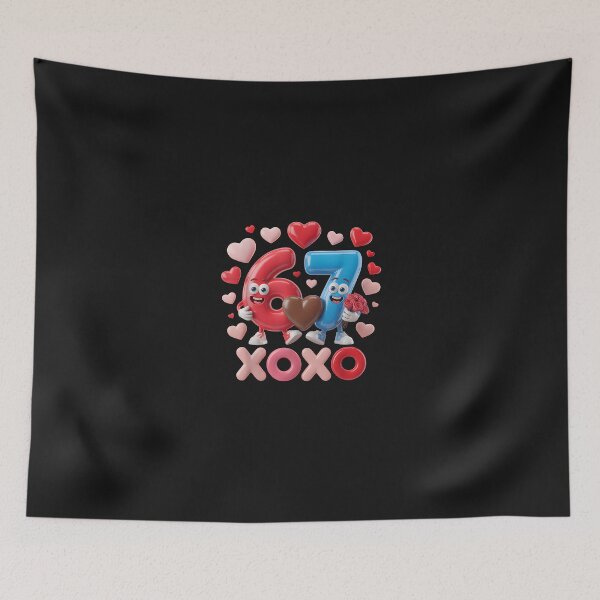 Item preview, 67 Cute Six Seven Gen Meme Couple Anniversary Valentines Day designed and sold by grumpzara.