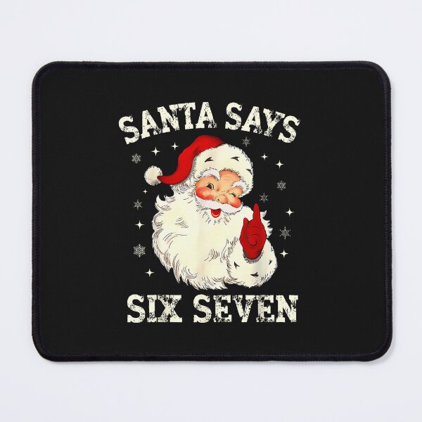 Item preview, Funny Six Seven 6 7 Meme Christmas Santa Says Six Seven designed and sold by grumpzara.