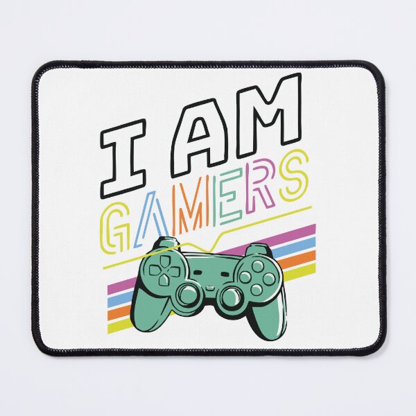 Item preview, I Am Gamers – Retro Neon Gaming Design designed and sold by B-Space.
