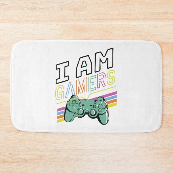 Item preview, I Am Gamers – Retro Neon Gaming Design designed and sold by B-Space.