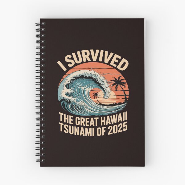 Item preview, I Survived The Great Hawaii Tsunami of 2025 designed and sold by LinlinsDemons.