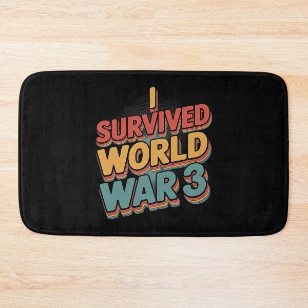 Item preview, I Survived World War 3 Funny designed and sold by LinlinsDemons.
