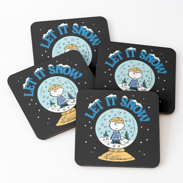 Item preview, Peanuts Winter Snow Globe Cute Holiday Illustration designed and sold by mautinzreqatz.