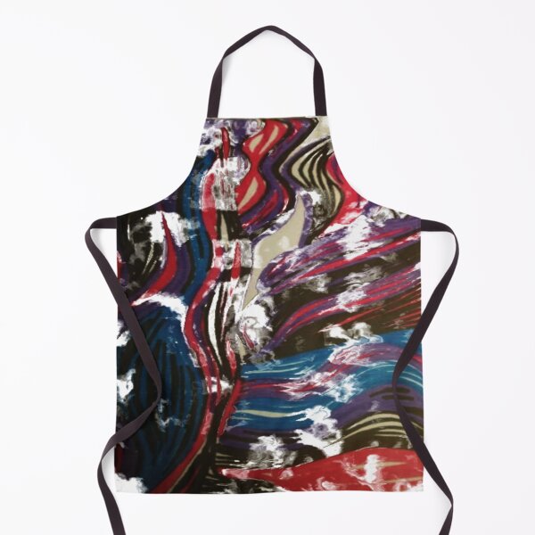 Item preview, waves carnaval colorful abstract design designed and sold by SmashingDeals.