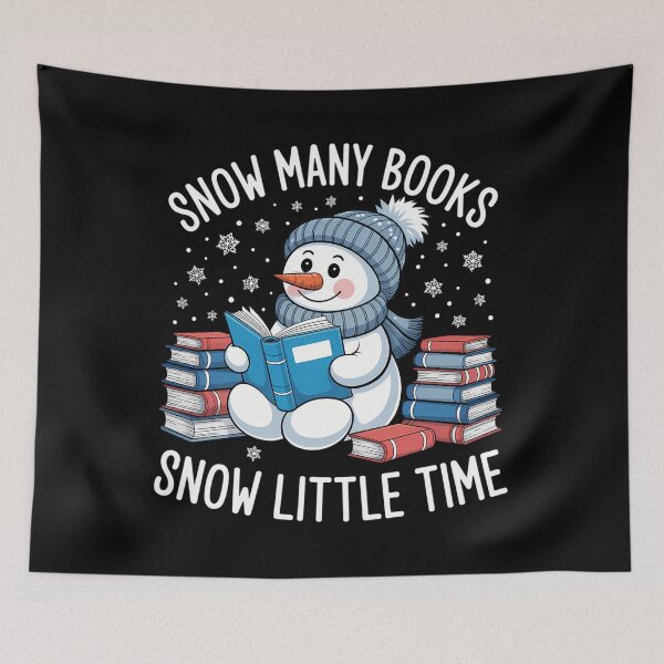 Item preview, Reading Snowman So Many Books Funny Christmas designed and sold by DentistLegal.