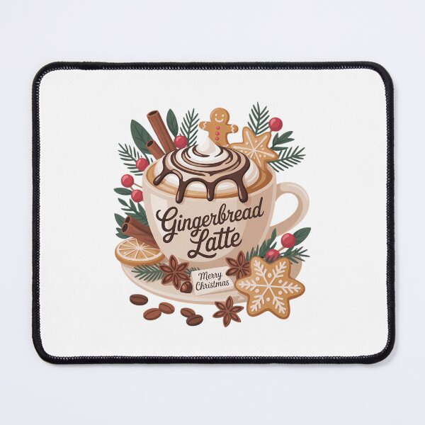 Item preview, Gingerbread Latte Christmas Coffee designed and sold by DentistLegal.
