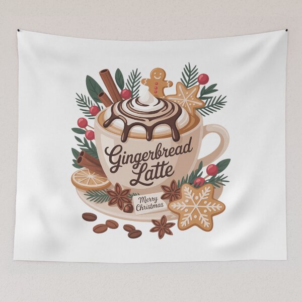 Item preview, Gingerbread Latte Christmas Coffee designed and sold by DentistLegal.