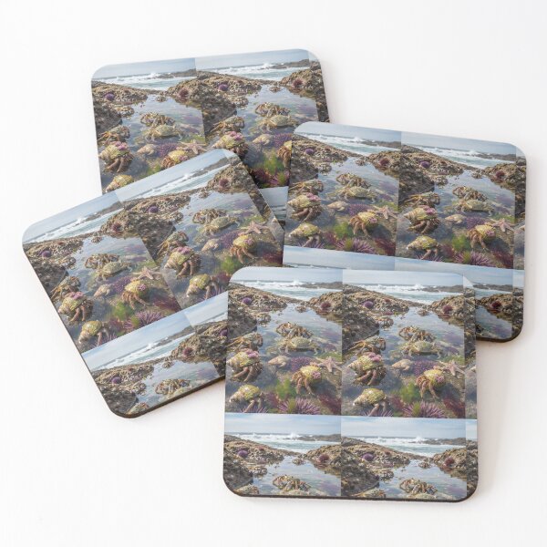Item preview, Crabs in the ‘Pools  designed and sold by Karen Persephone .