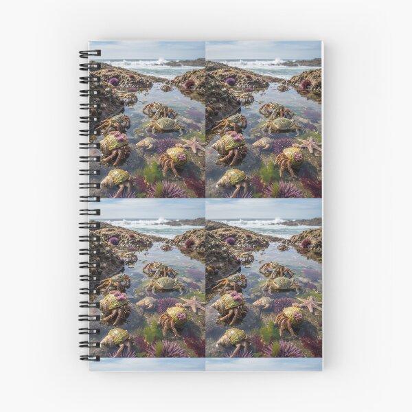 Item preview, Crabs in the ‘Pools  designed and sold by Karen Persephone .