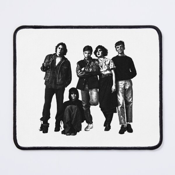 Item preview, The Breakfast Club Black White Cast Standing designed and sold by jonboen.