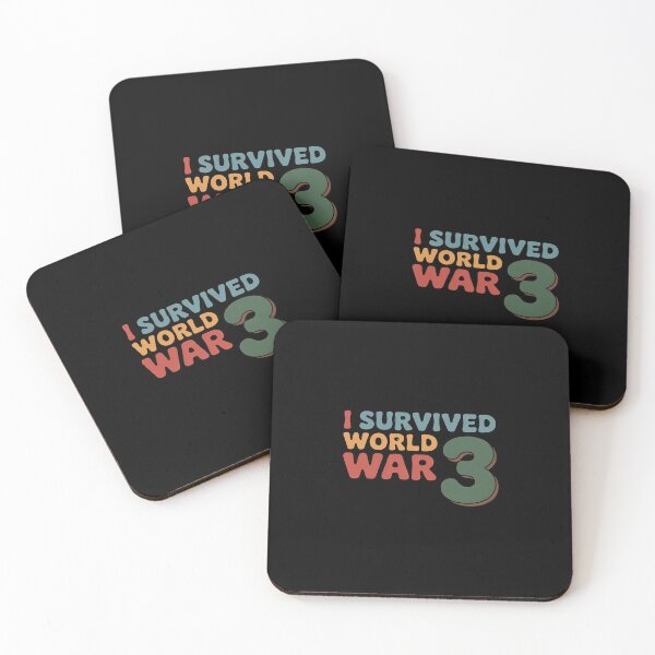 Item preview, I Survived World War 3 designed and sold by LinlinsDemons.