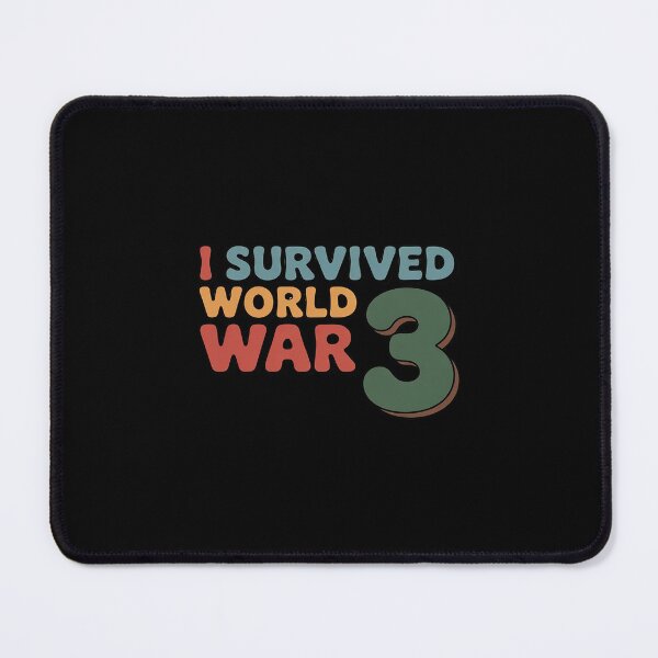 Item preview, I Survived World War 3 designed and sold by LinlinsDemons.
