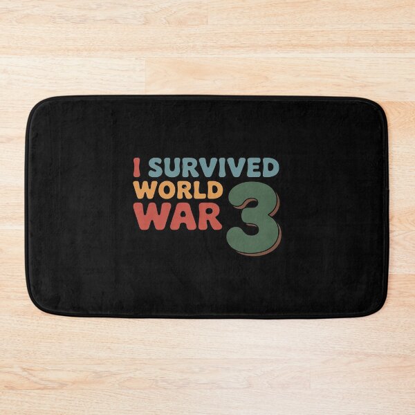 Item preview, I Survived World War 3 designed and sold by LinlinsDemons.