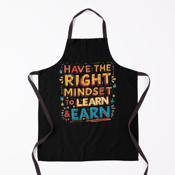 Item preview, Have the right mindset to learn and earn. designed and sold by Fu11yBa11anced.