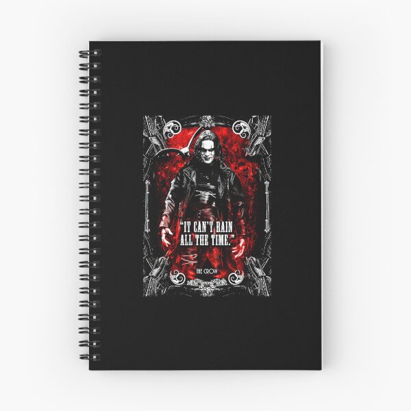 Item preview, The Crow Brandon Lee Red Poster designed and sold by bettannfuco.