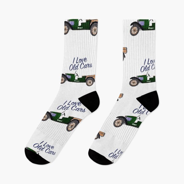 Item preview, I Love Old Cars Whippet Art - Green designed and sold by Michael van der Hoorn.