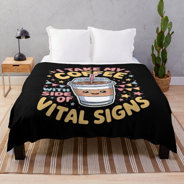 Artikelvorschau, ICH NEHME MEINEN KAFFEE MIT EINER BEILAGE VITAL SIGNS entworfen und verkauft von LinlinsDemons.