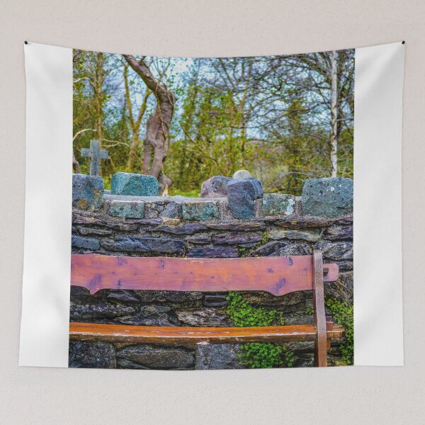 Item preview, Cemetery Bench  designed and sold by mhodgesphotos.