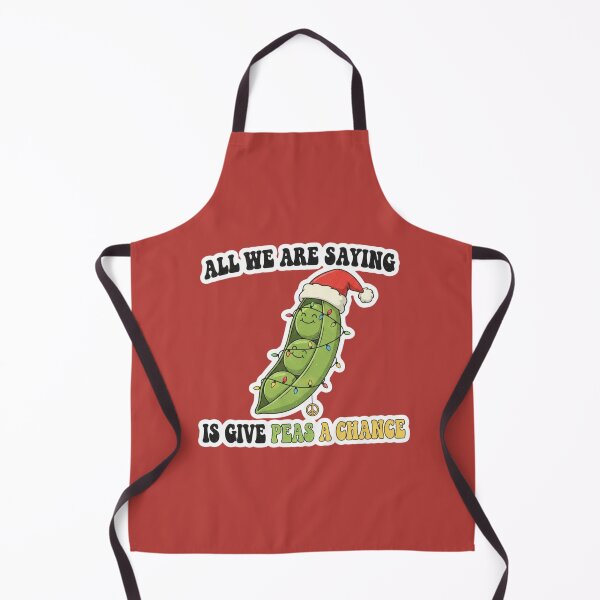 Item preview, All We Are Saying Is Give Peas a Chance | Funny Christmas Pun designed and sold by Searching ideas.