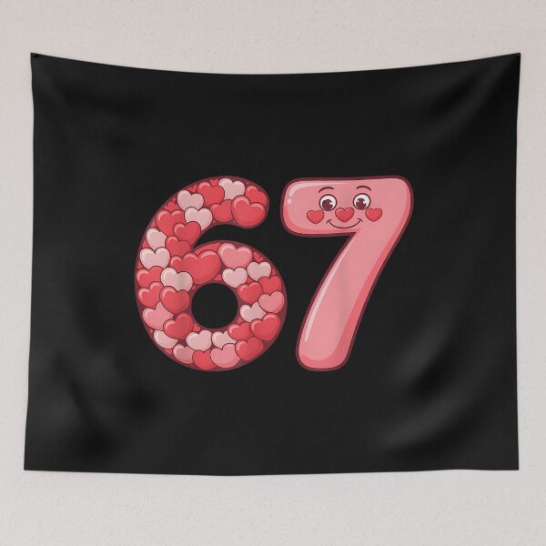 Item preview, 67 Cute Six Seven Gen Meme Couple Anniversary Valentines Day designed and sold by merlinnears.