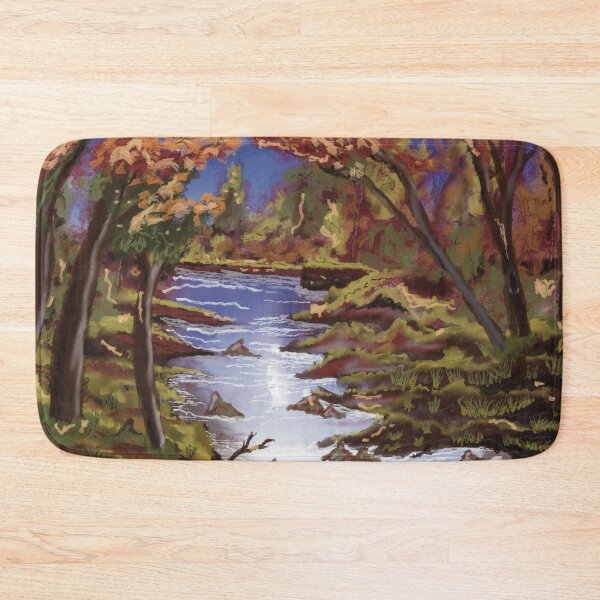 Item preview, Autumn Whispering Stream designed and sold by BlurpleTwinkle.
